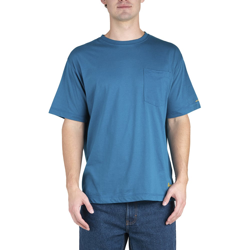 Berne BSM38 Men's Lightweight Performance T-Shirt with Chest Pocket - Gorvex.com