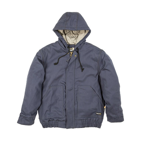 Berne FRHJ01 FR Duck Hooded Jacket with Snap - Button Storm Flap - Gorvex.com