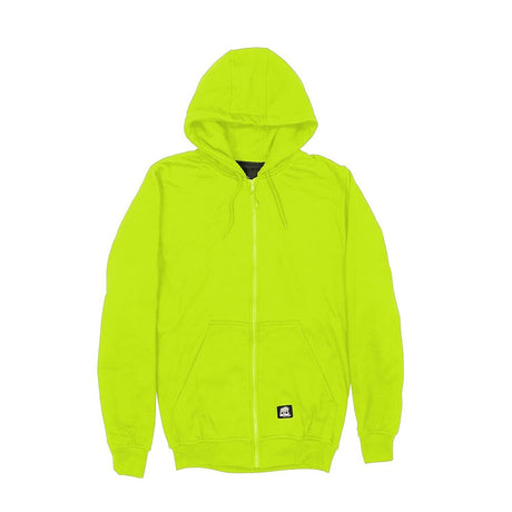 Berne HVF101 Heritage Hi Vis Hooded Sweatshirt with Thermal Lining - Gorvex.com