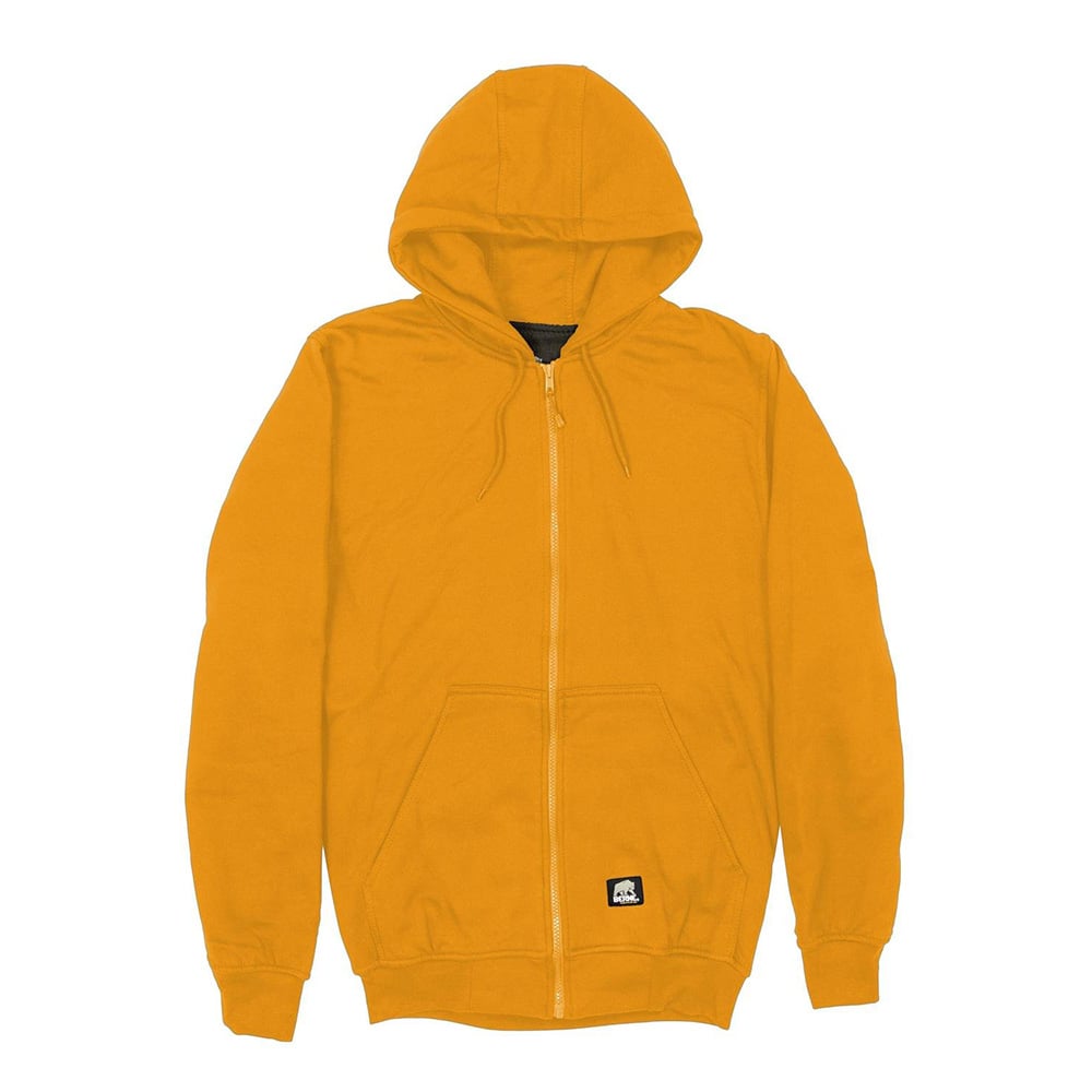 Berne HVF101 Heritage Hi Vis Hooded Sweatshirt with Thermal Lining - Gorvex.com