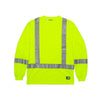 Berne HVK013 Class 3 Hi Vis Long Sleeve T-Shirt with Chest Pocket - Gorvex.com