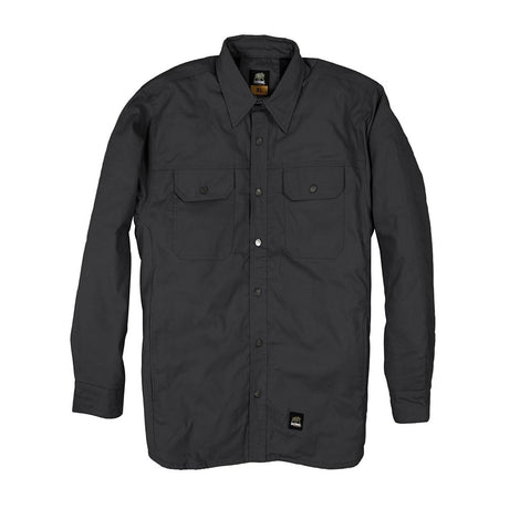 Berne SH67 Men's Caster Shirt Jacket with Snap Front Closure - Gorvex.com