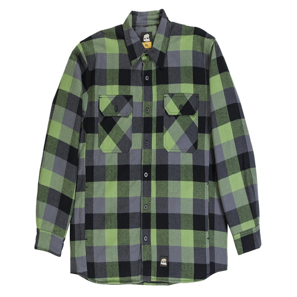 Berne SH69 Men's Timber Flannel Shirt Jacket - Gorvex.com