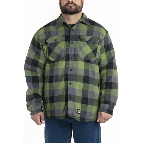 Berne SH69 Men's Timber Flannel Shirt Jacket - Gorvex.com