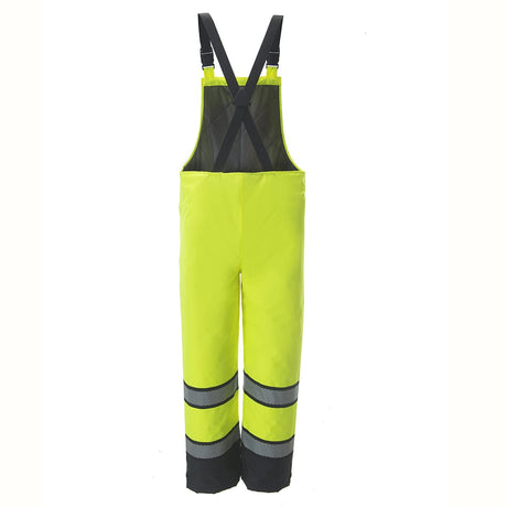 Reptyle™ Hi Vis Quilted Bib Pants with Segmented Reflective Tapes