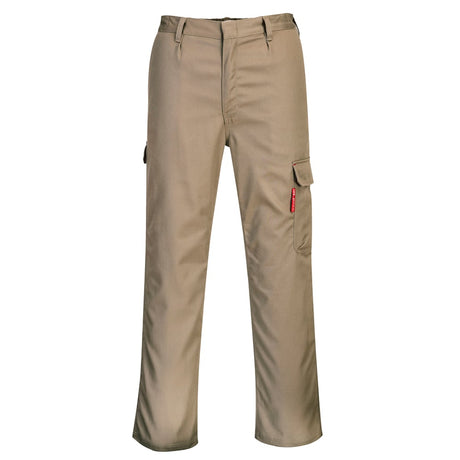 Portwest BZ31 Bizweld FR Cargo Pants with Elastic Waistband