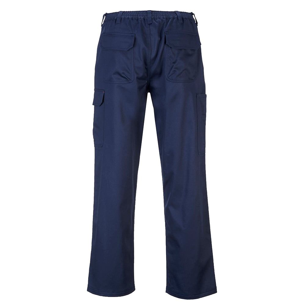 Portwest BZ31 Bizweld FR Cargo Pants with Elastic Waistband