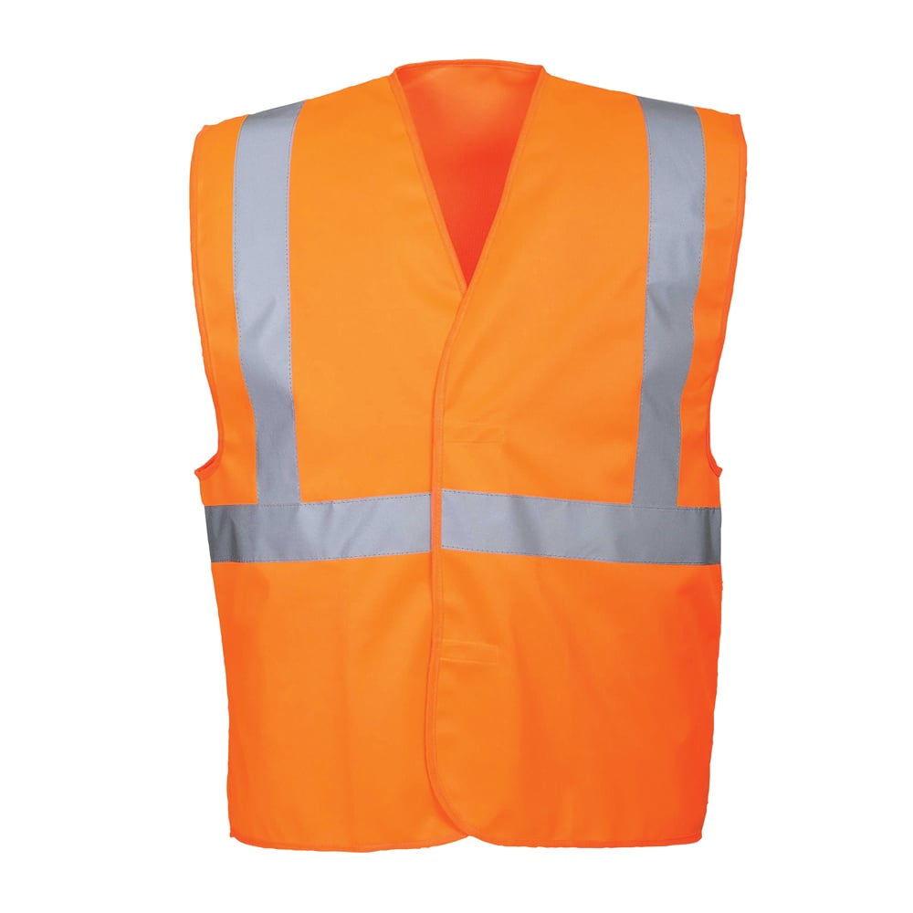 Portwest C472 Hi Vis One Band and Brace Vest with Single Stripe Tape