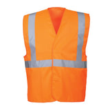 Portwest C472 Hi Vis One Band and Brace Vest with Single Stripe Tape