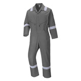 Portwest C814 Iona Cotton Coverall with Reflective Tape