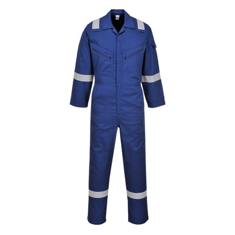 Portwest C814 Iona Cotton Coverall with Reflective Tape