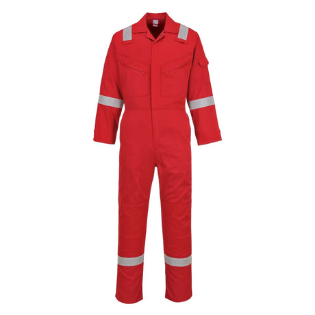 Portwest C814 Iona Cotton Coverall with Reflective Tape