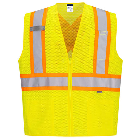 Portwest CA101 Class 2 X-Back Safety Vest with Contrast Tape