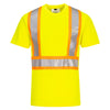 Portwest CA110 Class 2 X-Back Short Sleeve T-Shirt with Contrast Tape