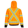 Portwest CA160 Hi Vis Winter Bomber Jacket with X Back Tape