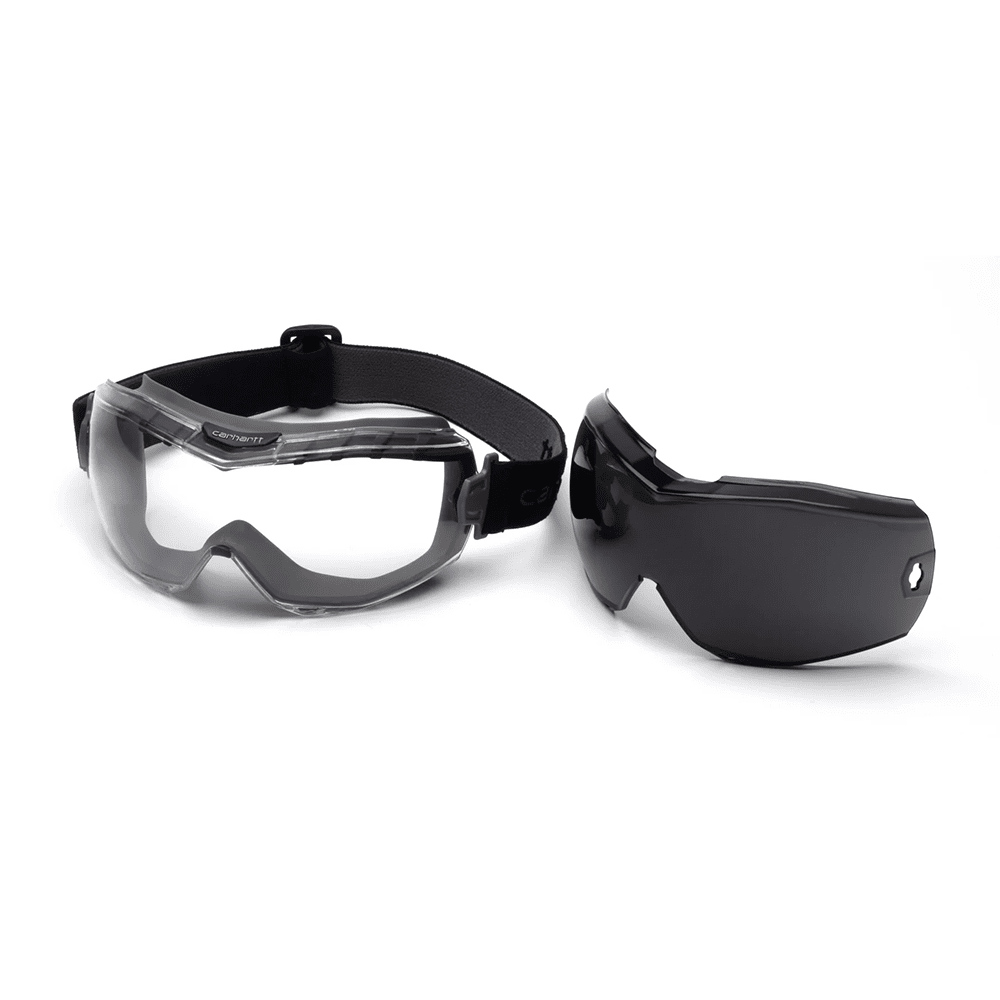 Carhartt EK110 Anti - Fog Safety Goggles with Interchangeable Lens, 1 pair - Gorvex.com