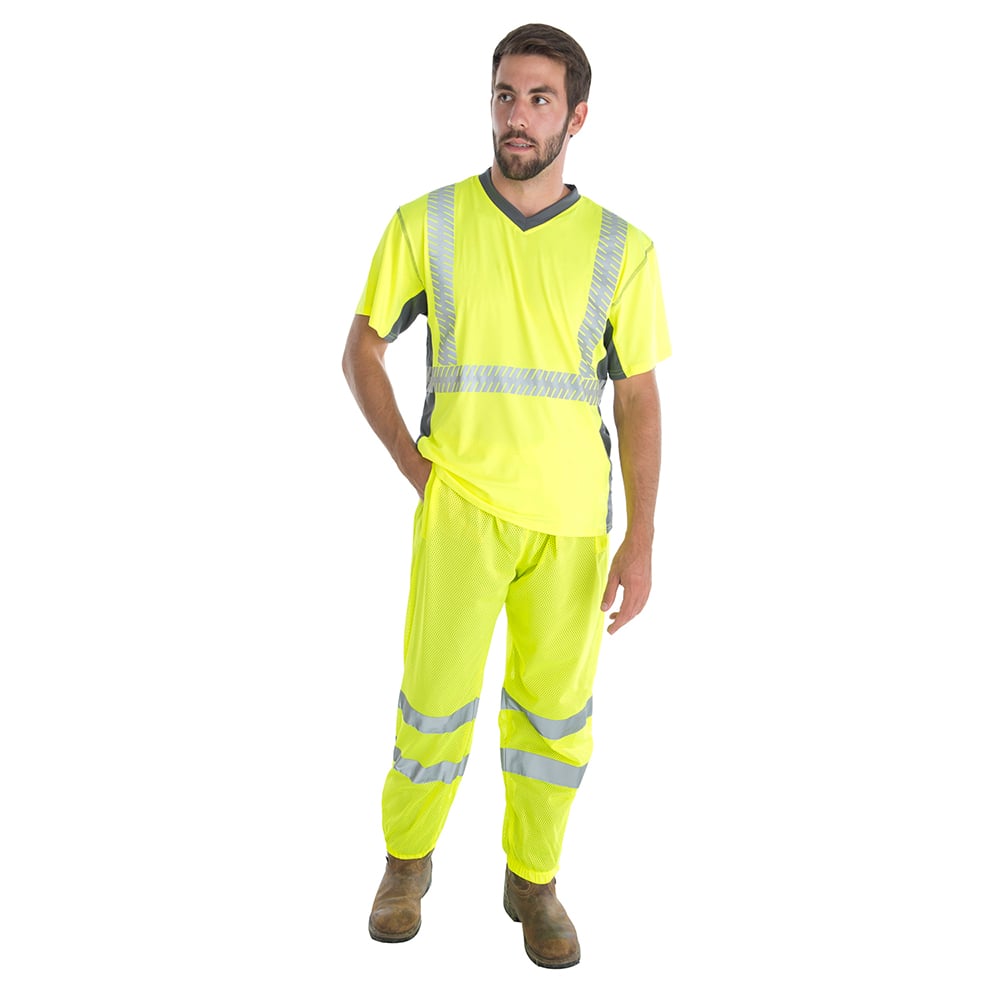 Cor - Brite™ Class E Mesh Pants with Hook and Loop Ankle Closure - Gorvex.com