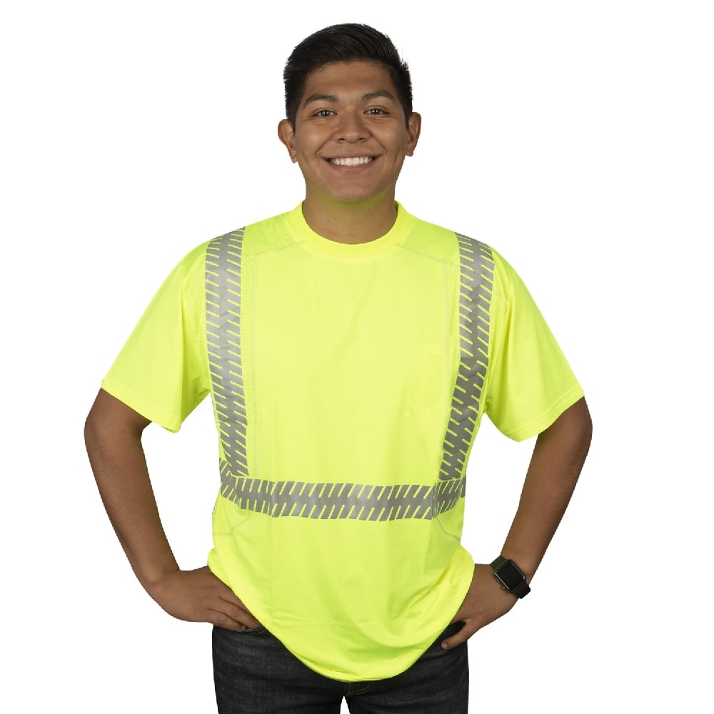 COR - BRITE® Comfort Stretch Short Sleeved Shirt with Heat Transfer Tape - Gorvex.com