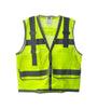 Cor - Brite® Heavy - Duty Surveyor's Vest with Snap Closure + D - Ring Access - Gorvex.com