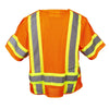 Cor - Brite™ Hi Vis Self - Extinguishing FR Vest with Contrasting Tape - Gorvex.com