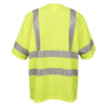 Cor - Brite® Hi Vis Short Sleeve Shirt with Heat Applied Reflective Tape - Gorvex.com