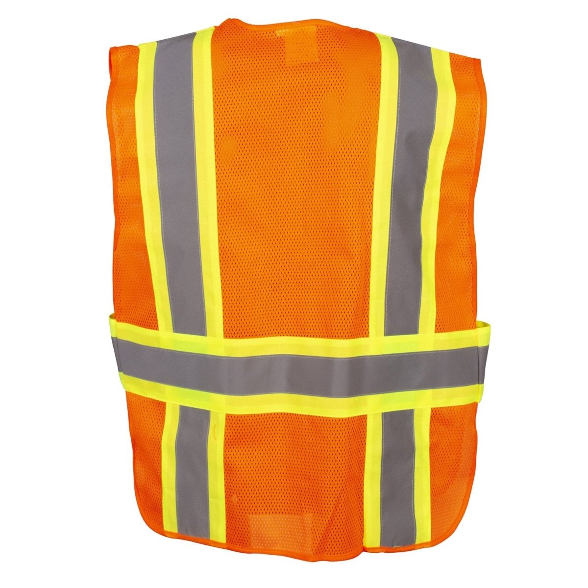 COR - BRITE® Hi Vis Two - Toned Expandable Vest with 7 Pockets + Badge Holder - Gorvex.com