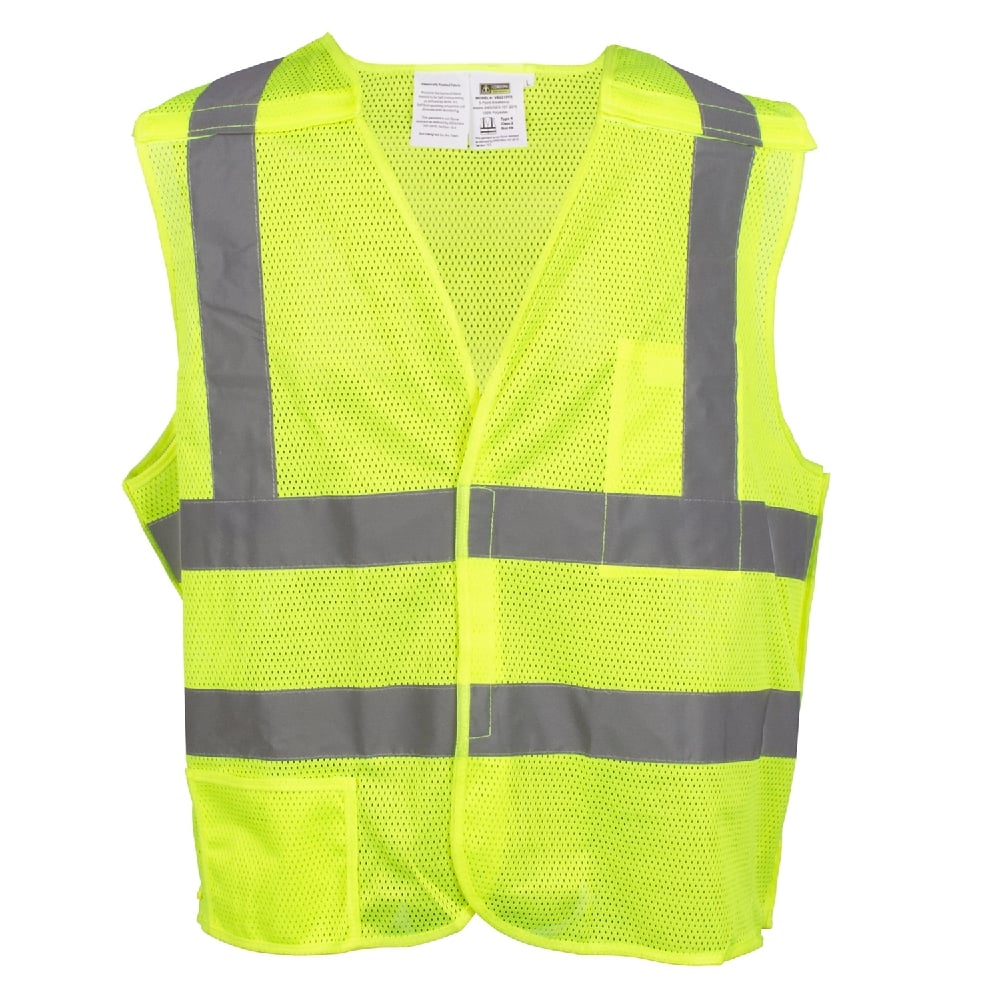 COR - BRITE® Limited FR Breakaway Hi Vis Mesh Vest with Reflective Tape - Gorvex.com