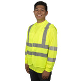 COR - BRITE® Limited FR Hi Vis Mesh Vest/Radio Tab + 2" Reflective Tape - Gorvex.com