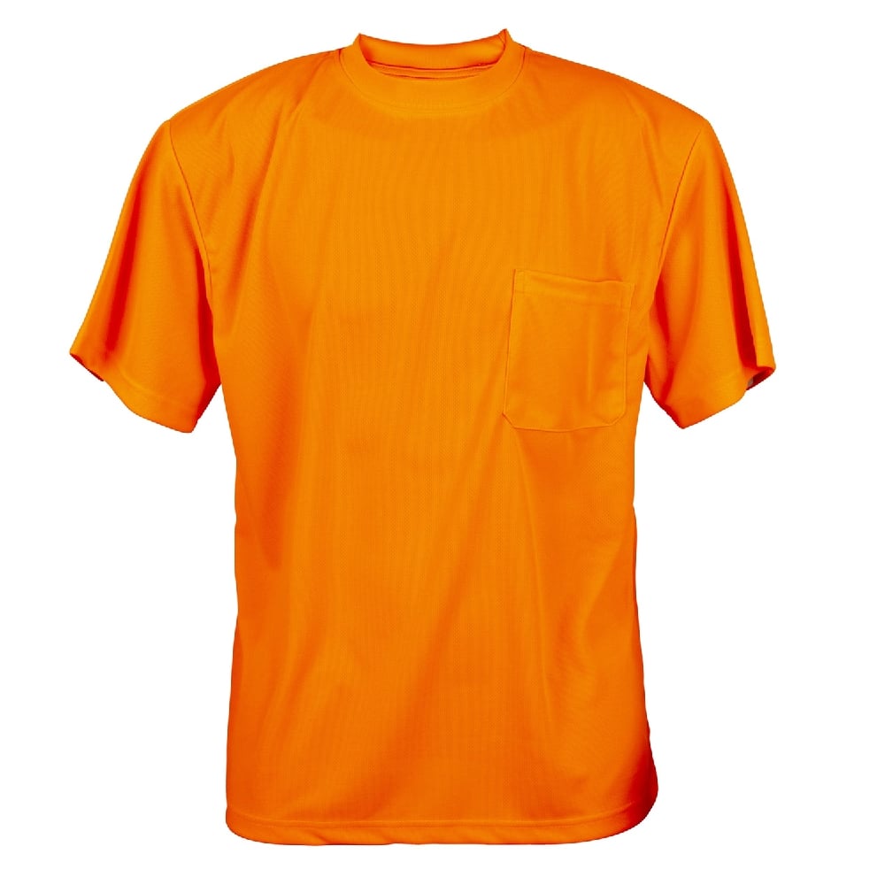 Cor - Brite™ V130/1 Non - Rated Hi Vis Birdseye Short Sleeve Shirt - Gorvex.com