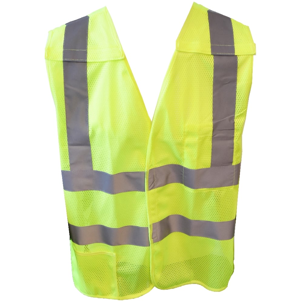 Cordova 5 - Point Breakaway Hi Vis Mesh Vest with 2" Reflective Tape - Gorvex.com