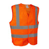 Cordova 5 - Point Breakaway Hi Vis Mesh Vest with 2" Reflective Tape - Gorvex.com