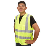 Cordova 5 - Point Breakaway Hi Vis Mesh Vest with 2" Reflective Tape - Gorvex.com