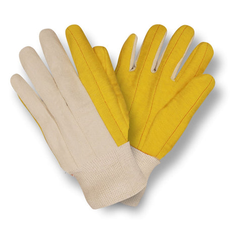 Cordova Canvas Back Cotton Chore Glove with Knit Wrist, 1 dozen (12 pairs) - Gorvex.com