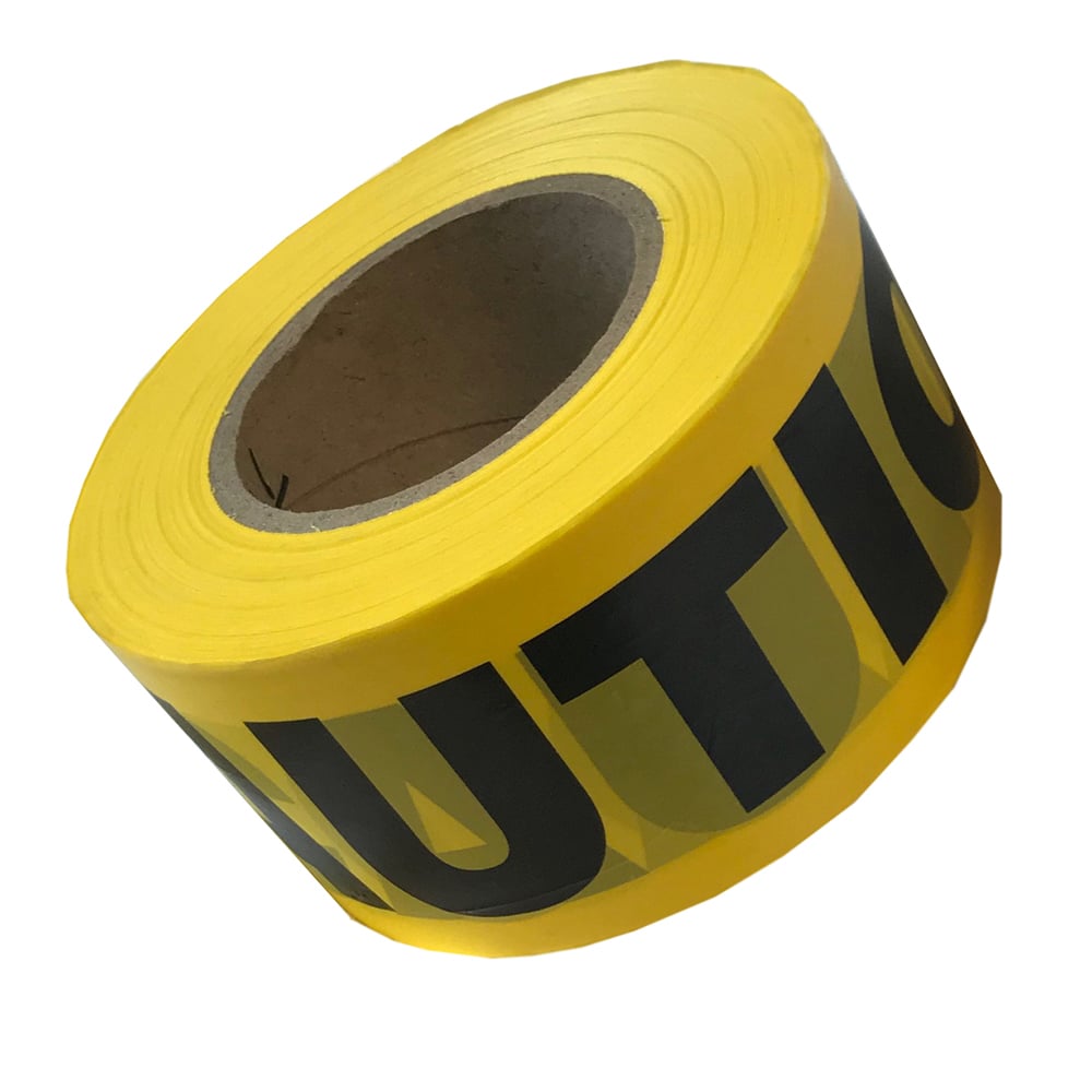 Cordova "Caution" Barricade Tape, 1 case (12 pieces) - Gorvex.com