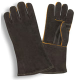 Cordova Cotton Sock Lined Welders Glove/Reinforced Palm + Kevlar® Sewn, 1 dozen (12 pairs) - Gorvex.com