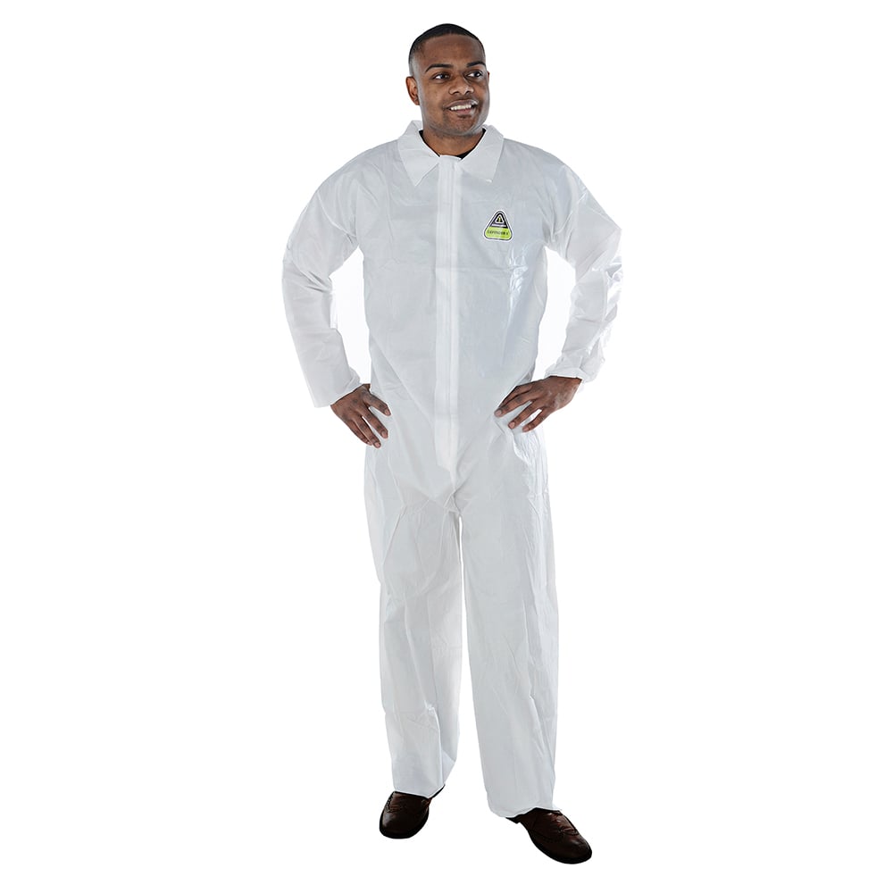 Cordova DEFENDER II™ Microporous Coverall, Open Wrist & Ankle, 1 case (25 pieces) - Gorvex.com