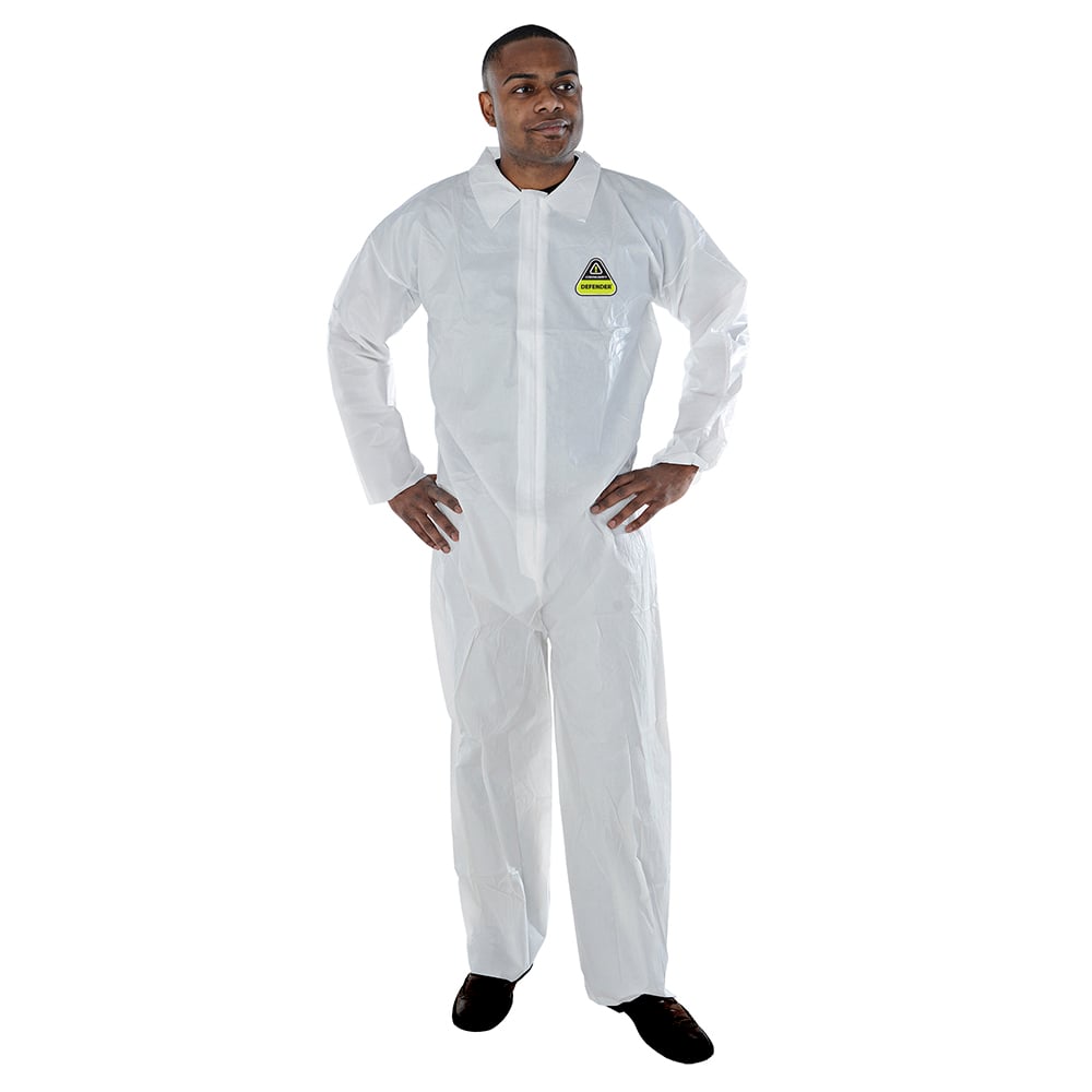 Cordova DEFENDER™ Microporous Coverall, Elastic Wrist & Ankle, 1 case (25 pieces) - Gorvex.com