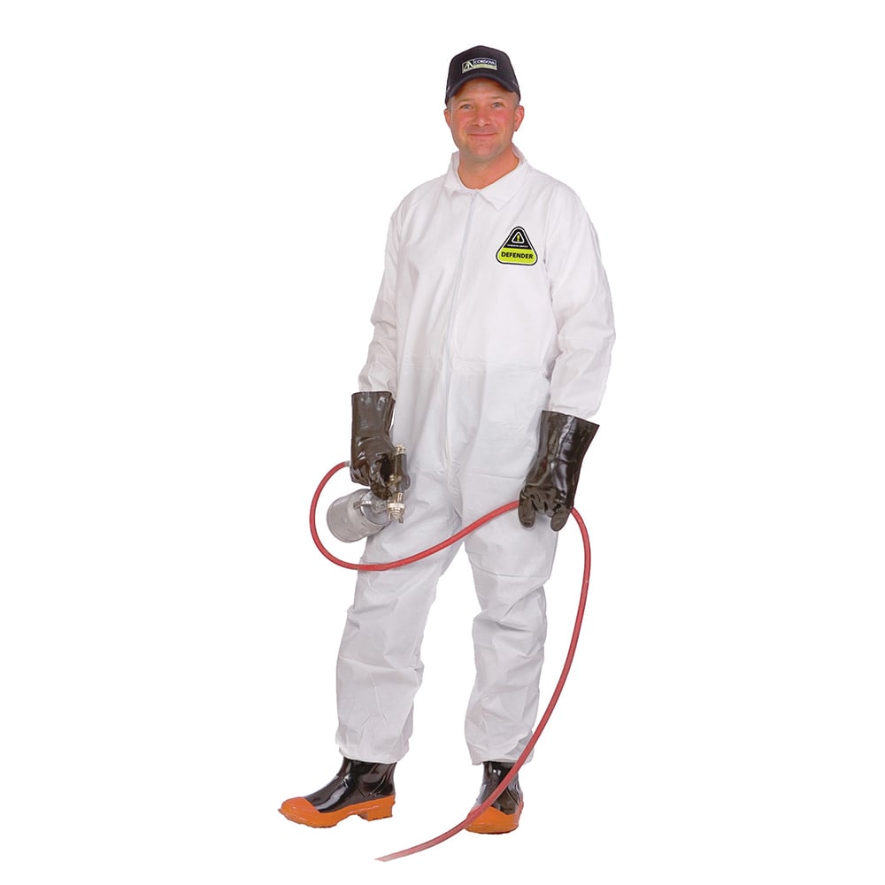 Cordova DEFENDER™ Microporous Coverall, Open Wrist & Ankle, 1 case (25 pieces) - Gorvex.com