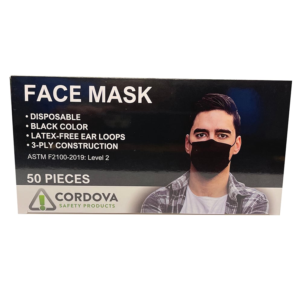 Cordova ELM Disposable Ear - Loop Face Mask for Adults, 1 case (40 boxes) - Gorvex.com