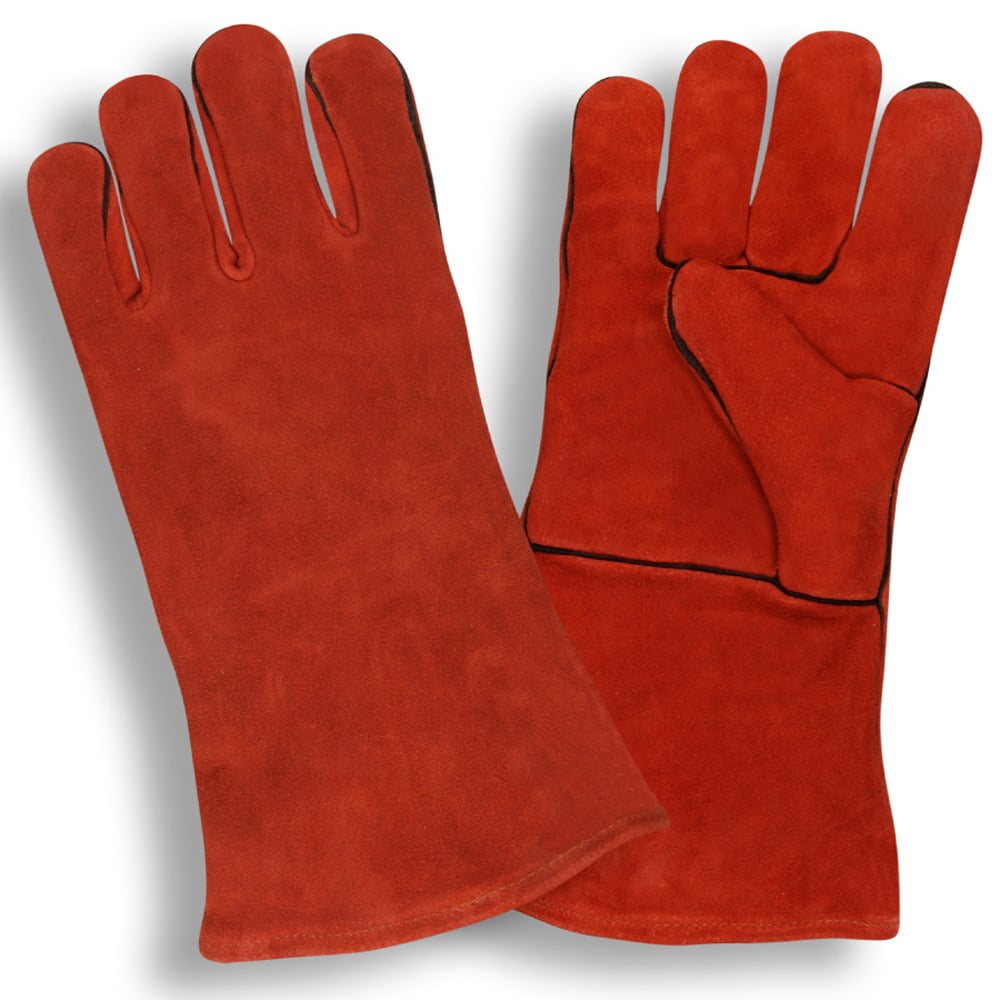 Cordova Fully Sock Lined Cowhide Welders Glove/Welted Seams, 1 dozen (12 pairs) - Gorvex.com