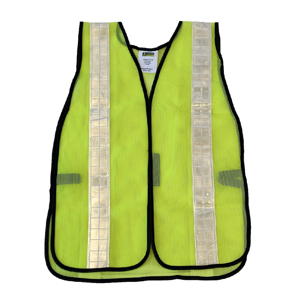 Cordova Hi Vis Mesh Vest with 2" Reflective Strips/Hook & Loop Closure - Gorvex.com