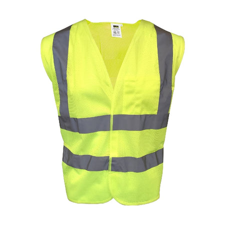 Cordova Hi Vis Mesh Vest with Inner Pocket and Velcro Closure - Gorvex.com