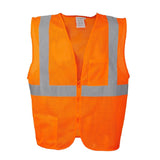 Cordova Hi Vis Mesh Vest/Single Reflective Strip + Inner & Outer Pockets - Gorvex.com