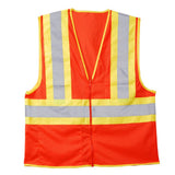 Cordova Hi Vis Two - Toned Mesh Vest/Inside Pocket + Zipper Closure - Gorvex.com