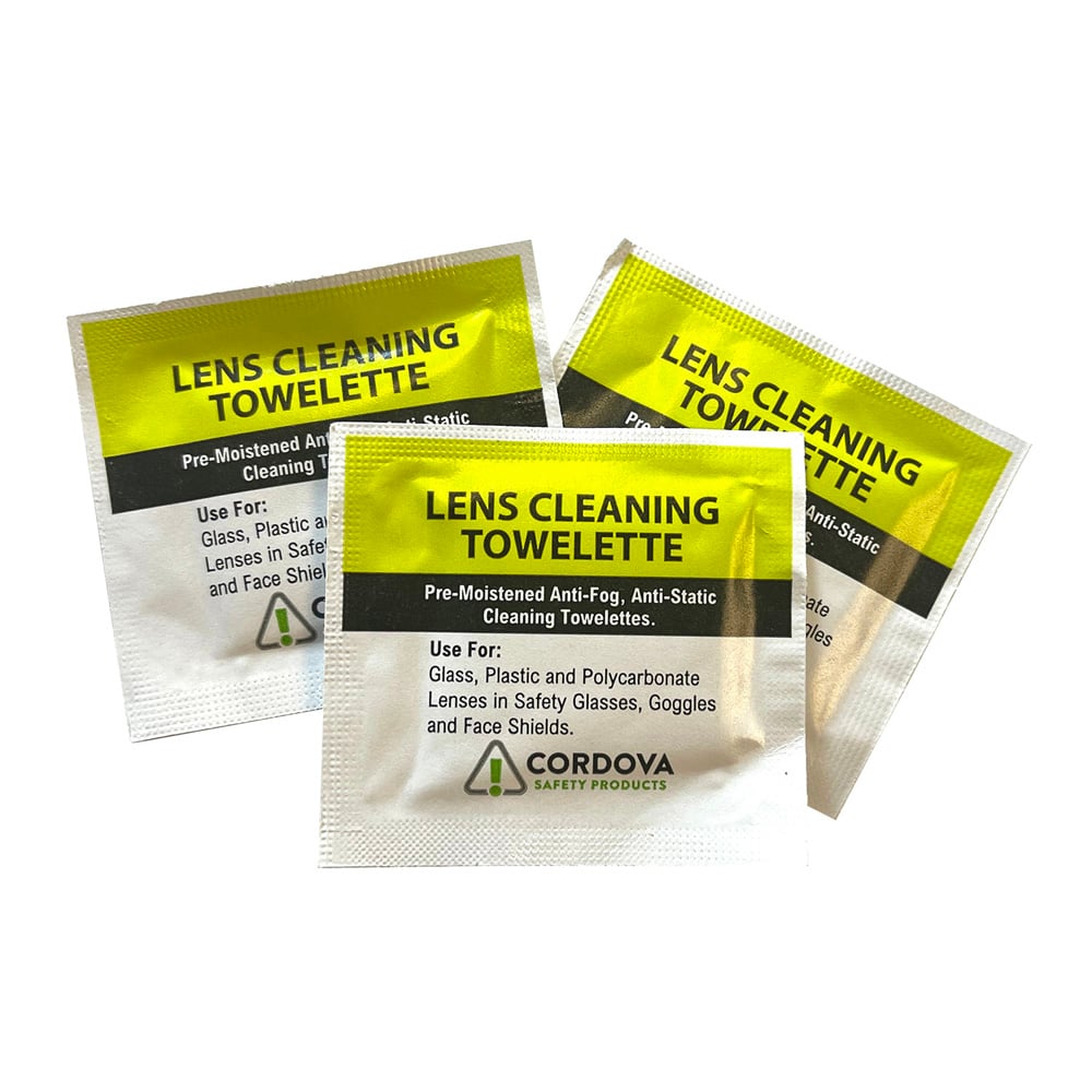 Cordova LW100 Lens Cleaning Towelettes, 1 case (12 boxes) - Gorvex.com