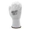 Cordova Mirage™ White HPPE PU Coated Gloves, ANSI Cut A2, 1 pair - Gorvex.com