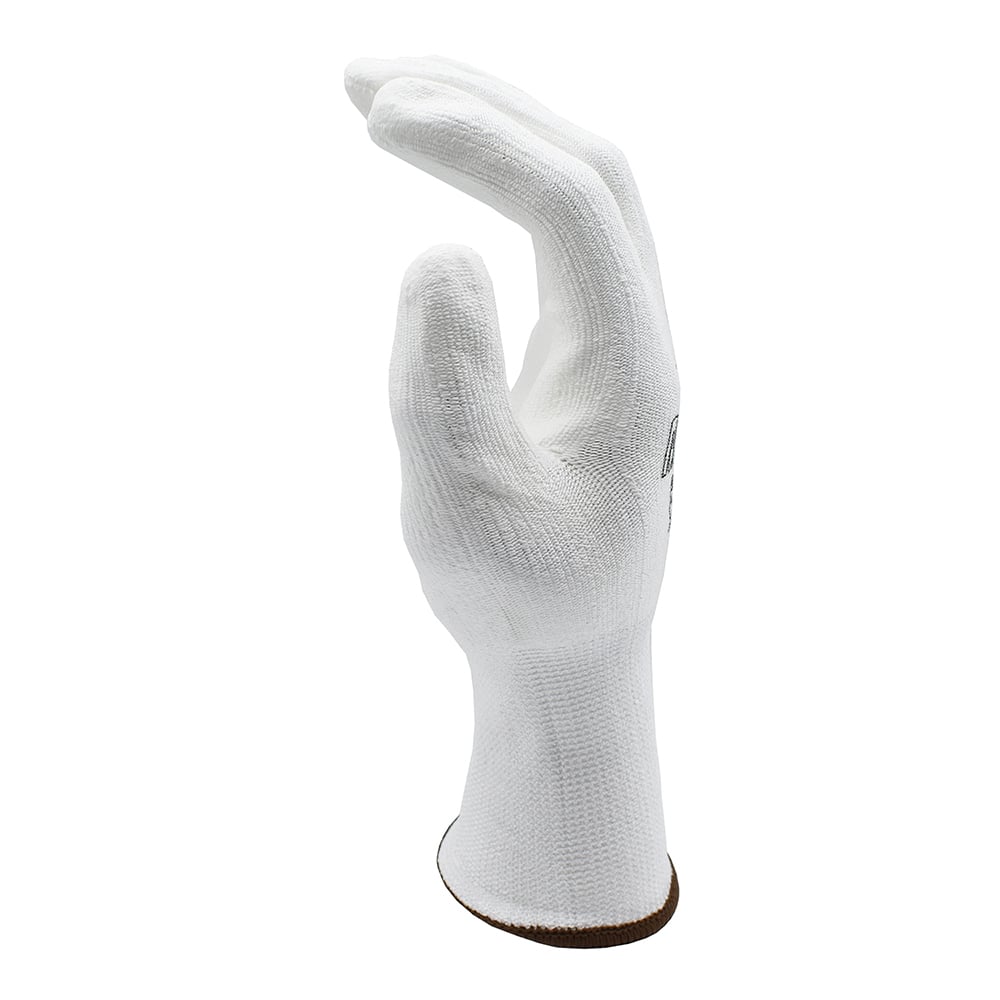 Cordova Mirage™ White HPPE PU Coated Gloves, ANSI Cut A2, 1 pair - Gorvex.com