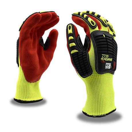 Cordova OGRE - CR+™ HPPE/Glass Fiber Gloves with Sandy Nitrile Coating, 1 pair - Gorvex.com