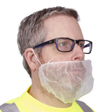 Cordova Polypropylene Beard Cover, White, 1 case (1000 pieces) - Gorvex.com