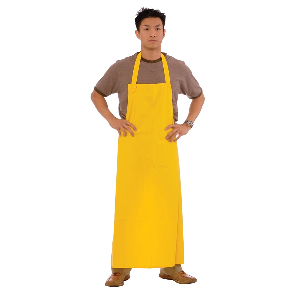 Cordova RA35Y StormFront Vinyl/Polyester Apron with Attached Ties - Gorvex.com